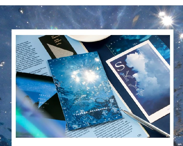 30PCS Per Set Firworks Printing Design Paper Post Card