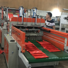 High Speed Biodegradable T-shirt Bag Making Machine