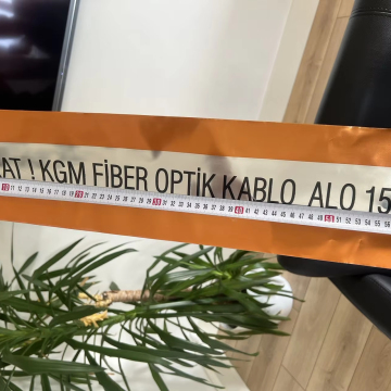 Printed Detectable Aluminum Foil Tape and Non-Detectable Warning Tapes for Buried Water or Electric Lines