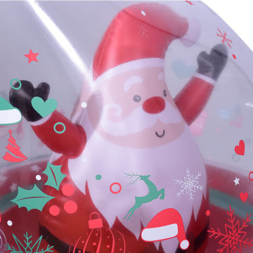 रिचार्जेबल एलईडी लाइट के साथ inflatable क्रिसमस टोपी