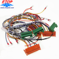 Aangepaste terminal blok connector bedrading -assemblage