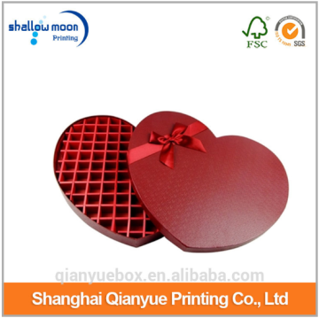 custom heart shape chocolate boxes, candy packaging box