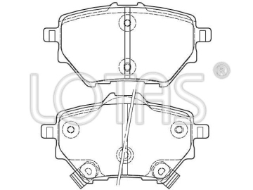 Brake Pad Set Pad Assembly