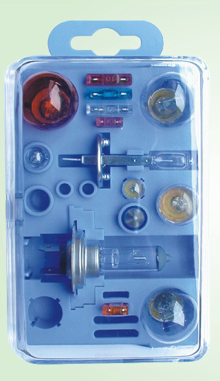 H1/H7 Car Spare Emergency Bulb Kit