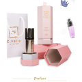 Perfume Packing Box Printer Pink Hexagon Perfume Box