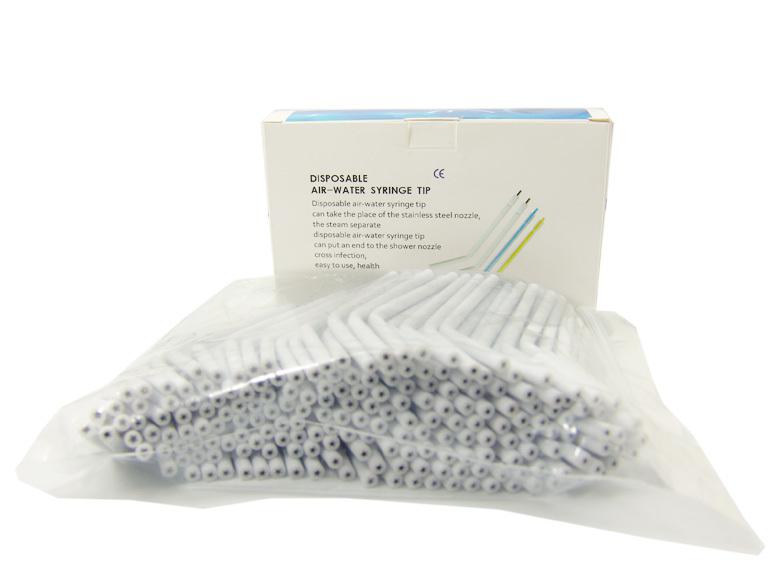 pacchetto di siringhe ad acqua aria package of air water syringes
