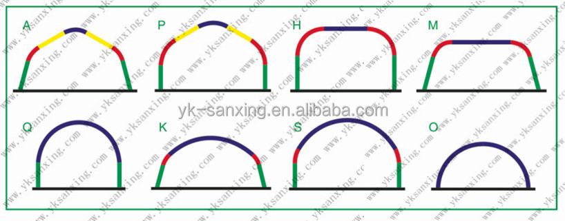 SANXING ARCH K Q SPAN ROLL FORMING MACHINE