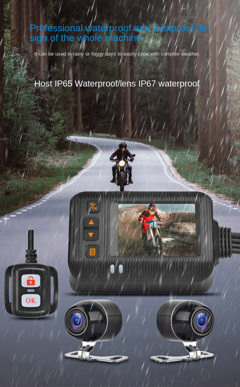 Waterproof Of Motorcycle Tachograph