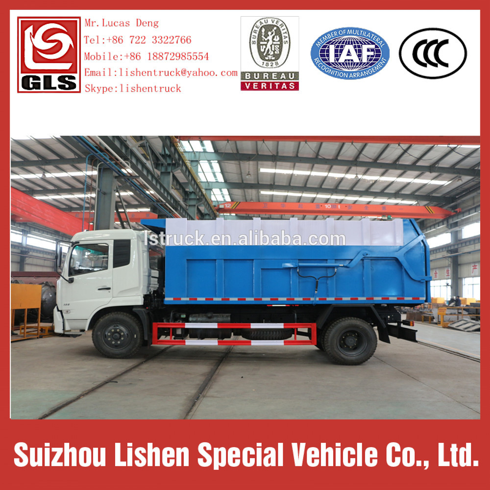 Rubbish Collecting Trucks Compactor Garbage Truck