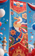 Premium colorful Christmas banner