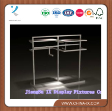 Display Rack Exhibition Rack Pipe Garment Rack with Steel Rolling