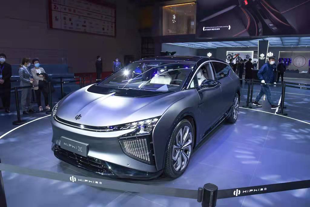 HiPhi X Electric car lithium Battery Range Electric SUV Car Electric Vehicle 6 Seater With Air Conditioning Automotive