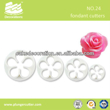 Fondant Plunger Cutter(Rose petal)