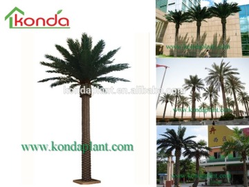 2015 Wholesale Artificial plastic palm tree tops wedding decorations