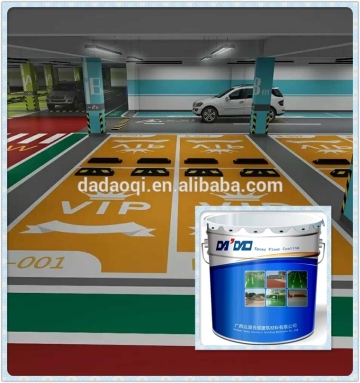 Floor paints for solvent free epoxy resin coating concrete floor paint