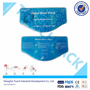 Reusable muscle pain relief patch