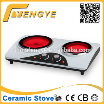 Portable ceramic stove