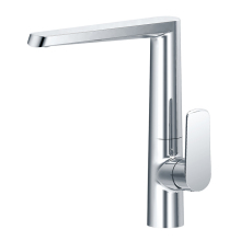 Single Hole Chrome Kitchen Sink Faucet Single Handle