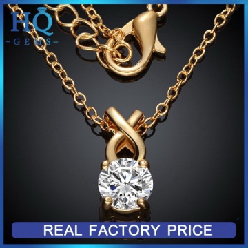 Durable latest gold geometric necklace