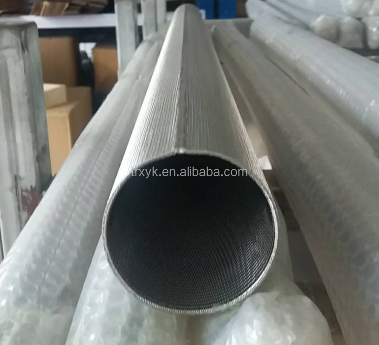 stainless steel wire mesh sintered filter tube