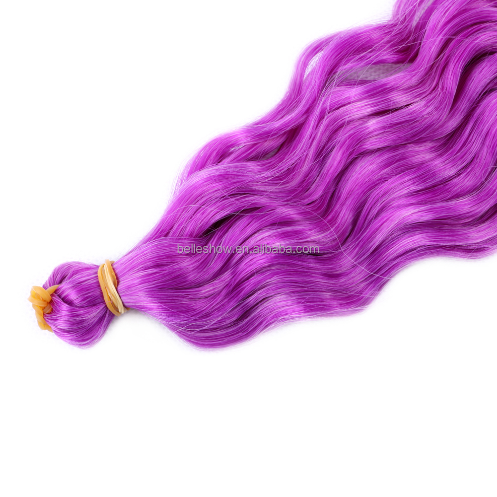 Hot sell Hair 30Inch 100G  synthetic deep wave twist hair extension wavy deep curly braids crochet hair deep twist