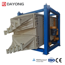 Mineral Crystal Barite Vibration Grading Sieve Nepheline Granule Square Gyratory Sifter