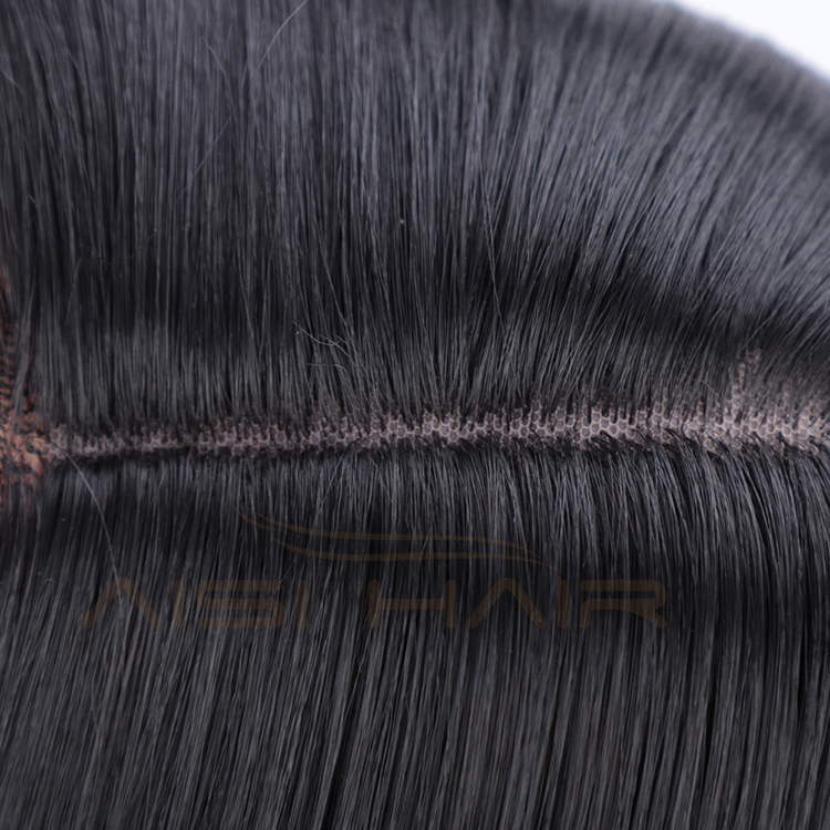 Aisi Hair Long Silky Straight Middle Part Black Cosplay Party Wig Lace Front Synthetic Fiber Hair Wigs For White Black Women