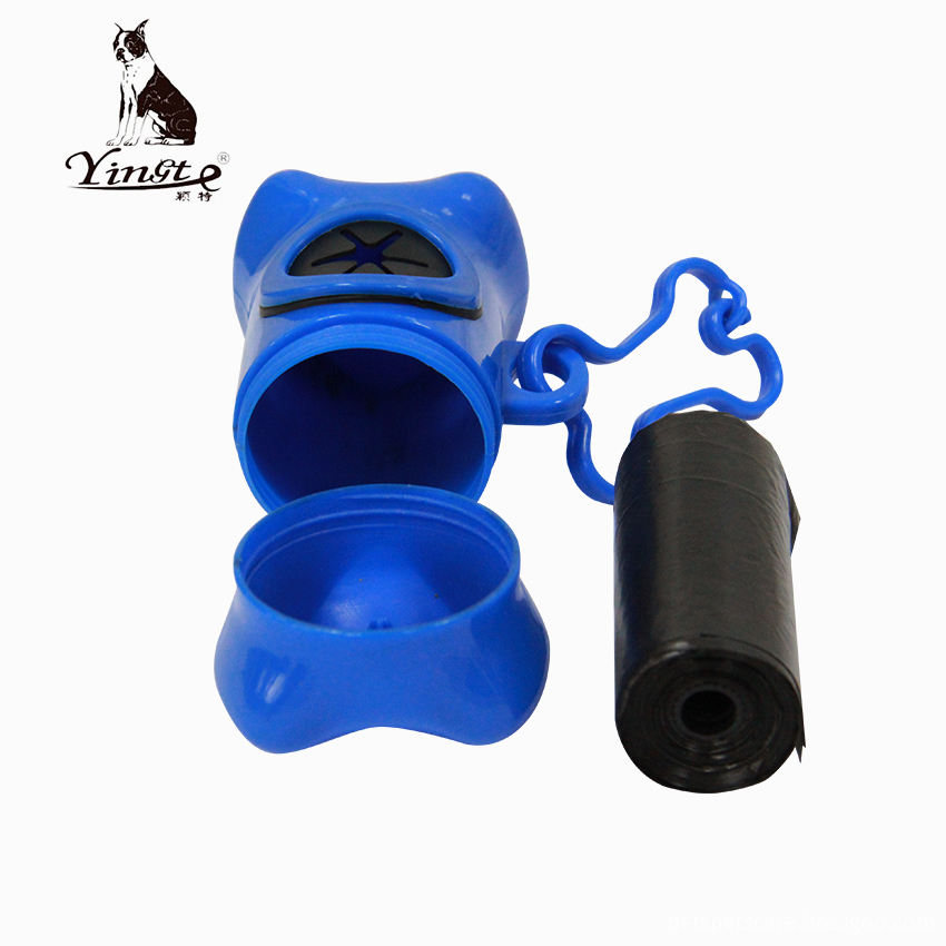 Factory Wholesale High Quality Bone Shape Pet Dog Poop Bag Holder Dog Poop Bag Dispenser