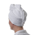 super absorbent microfiber hair towel wrap with button