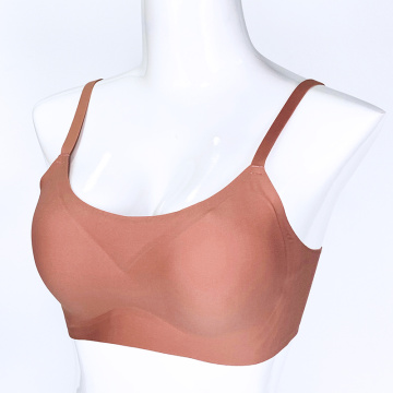 Reggiseno senza cuciture di sostegno in gelatina senza ferretto da donna