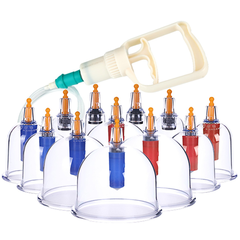 Wholesale 6 chinese china made massage medical vacuum cupping set