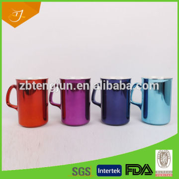 Brief Design of Straight Metallic Mug