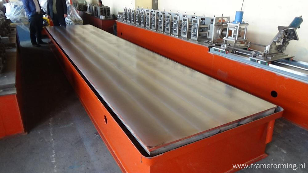 Steel And Metal Slotted Angle Roll Forming Machine