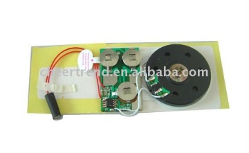 Light activated voice module