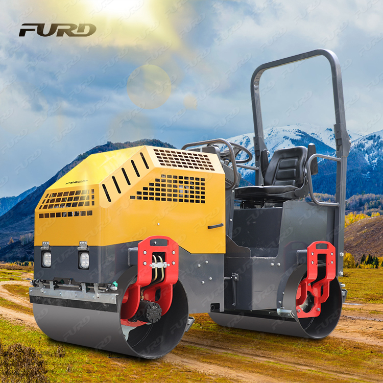 Equipo de construcción de carreteras más vendidos 1.8T ASPHALT Road Roller Compactor