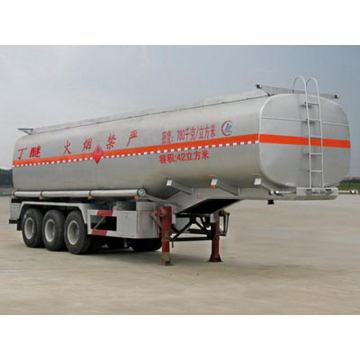 10.5m Tri-axle Flammable Liquid Tank Transport Semi-trailer