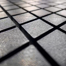 Diamond rubber sheet for drive roller