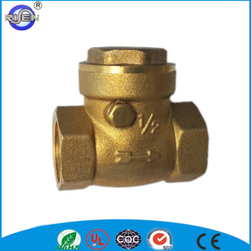 china pn16 water compressor swing brass hydraulic check valve