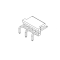 3.96mm pitch 90°Wafer Connector Series DW3961R-XP-2-A