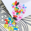 Colorful Simulation Butterfly Resin Sheet Beautiful Animal Resin Board For Children Hair Or Phone Shell Beauty Accessories