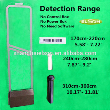 clothing store eas alarm system, wider detection distance for clothing store eas alarm, eas am system factory