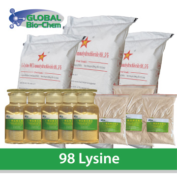 တိရိစ္ဆာန်ဖြည့်စွက်ဆေးများ 98 Lysine HCL