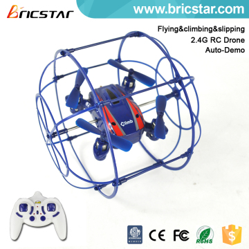 Three playing mode blue 2.4G RC copter drone