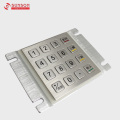 Waterproof numeric keypad for kiosk or self service terminal