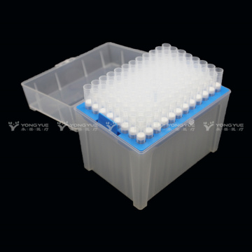1000 uL Clear Blue Medical Disposable Pipette Tip