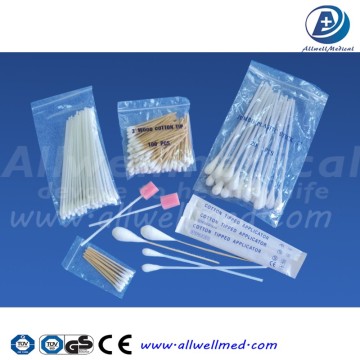 medical sterile cotton tipped applicator