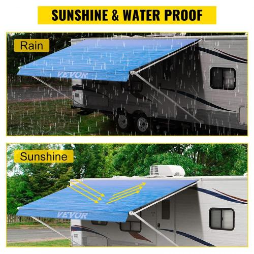 RV Awning Camper Fabric Trailer Camping Car Awning