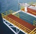 FRP Grating untuk Platform Platform Lantai Pagar Grating