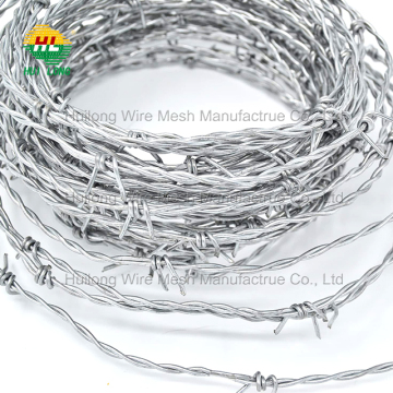 Anti-Intrusion Barbed Wire BWG12 - 4-Strand Barb Wire, Ready to Ship