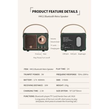 Mini alto -falante Bluetooth barato portátil Bluetooth alto